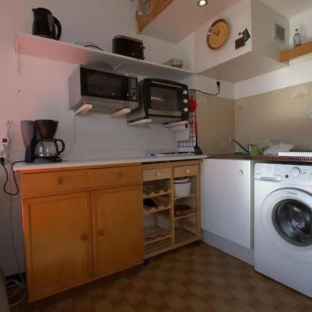Apartment T1 Mezzanine Avec Balcon, Clim, Wifi Et Garage - Fr-1-553-195 *