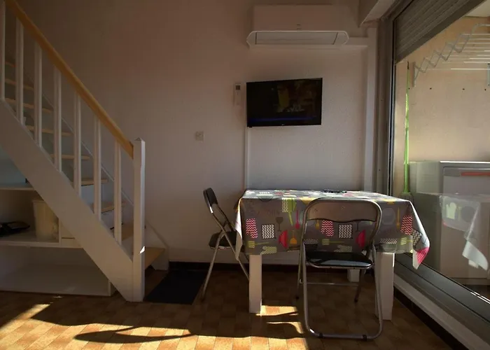 Lejlighed T1 Mezzanine Avec Balcon, Clim, Wifi Et Garage - Fr-1-553-195